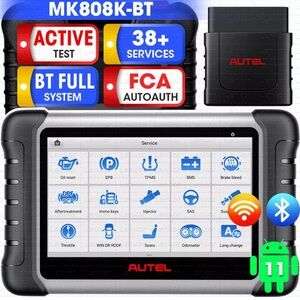 Autel MaxiCom MK808K-BT Bluetooth Auto Car Diagnostic Tool Full System Scanner